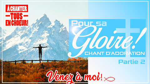 CANTIQUE de LOUANGE | qui nous rappelle la bonté de Dieu | 🙏❤️🙏- VENEZ À MOI -🙏❤️🙏#louange2026