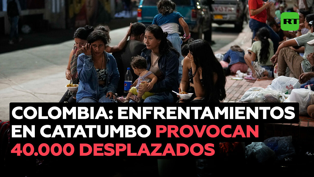 Un estadio de fútbol se convierte en el refugio de los desplazados por la violencia en el Catatumbo