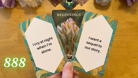 SOMEONE IS CRYING OVER YOU & WANTS YOU BACK! 😰 [COLLECTIVE LOVE TAROT READING] 💖 888