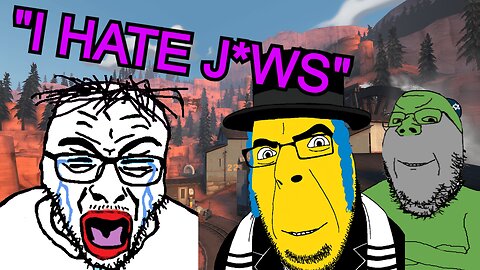 Ragebaiting Weird Anti-semitic TF2 players (Featuring Basstune)