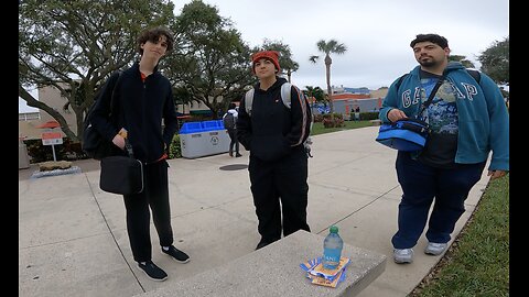 Florida Atlantic University: Lots of Curious Students, Muslim Asks Me Why I Reject Islam, I Rebuke A Wicked Student Who Calls Apostle Paul Demonic, A Lively Day of Preaching Jesus!