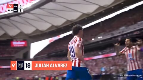 ATLÉTICO DE MADRID 5 - 2 REAL MADRID 
