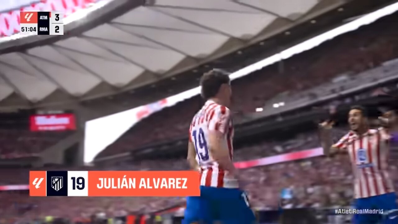ATLÉTICO DE MADRID 5 - 2 REAL MADRID