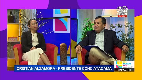 Cristian Alzamora Presidente CCHC Atacama