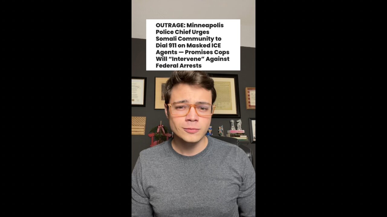 Victor Reacts: Is the Minneapolis Police Chief Trying to Have a Stand-off with ICE?