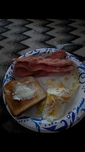 my breakfast and lunch And a snack