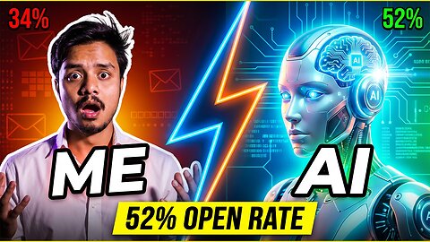 I Let AI Write My Sales Emails... It Beat Me By 53% (Full Breakdown)