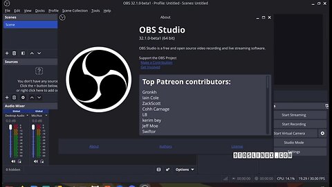 OBS Studio 32.1 Promises New Audio Mixer & WebRTC Simulcast Support, Beta Out Now
