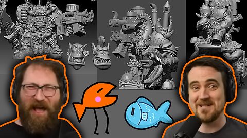 Your Fish or Lore Fish - Etsy Miniatures - Tom and Ben