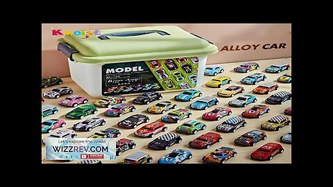 Mini Alloy Car Model Set with Storage Box Diecast Cars Toys Review