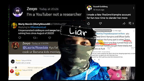 Exposing Unhinged Psychotic Individuals part 4 The New MaxmillianMus