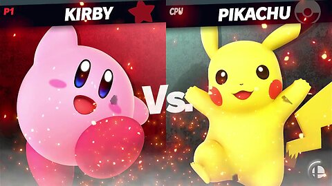 Kirby vs Pikachu