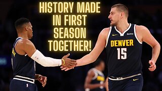 Nikola Jokic and Russell Westbrook make history in Nuggets win on Friday