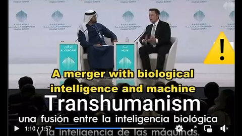 ELON MUSKS AGENDA IS IN LOCK STEP WITH THE WEF,S TRANSHUMANISAM AGENDA .