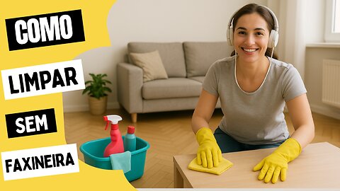 Como Cuidar da Casa Sem Faxineira