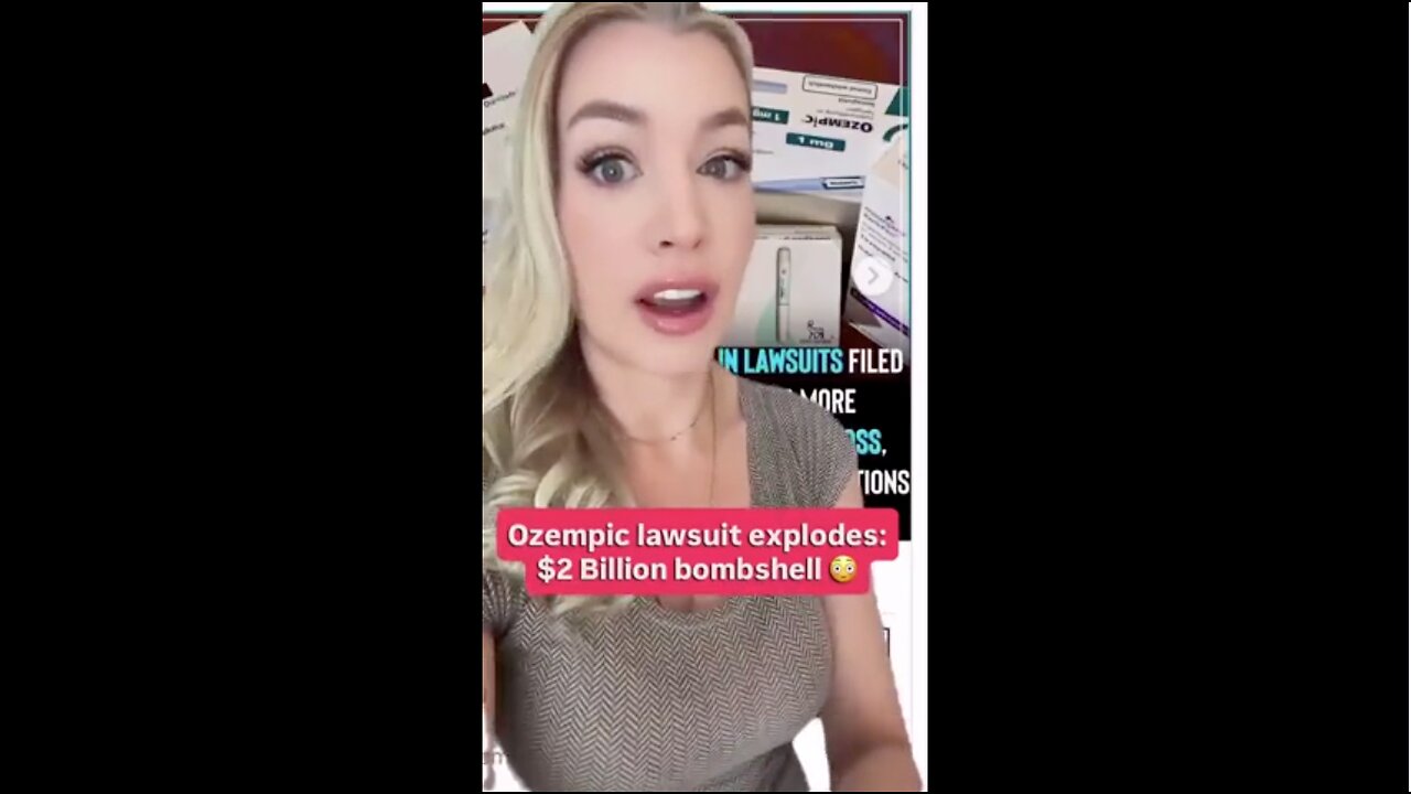 Ozempic Lawsuit Explodes 2 billion dollar bombshell....