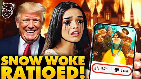 NIGHTMARE_ New Disney _Snow White_ Trailer Suffers Worst RATIO in Youtube History _ Rachel Zegler 🤬