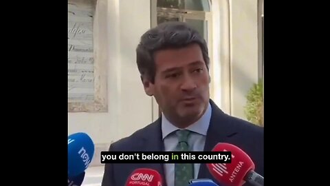 Those Who WEAR BURKA CAN LEAVE the Country says Portugal Chega party leader