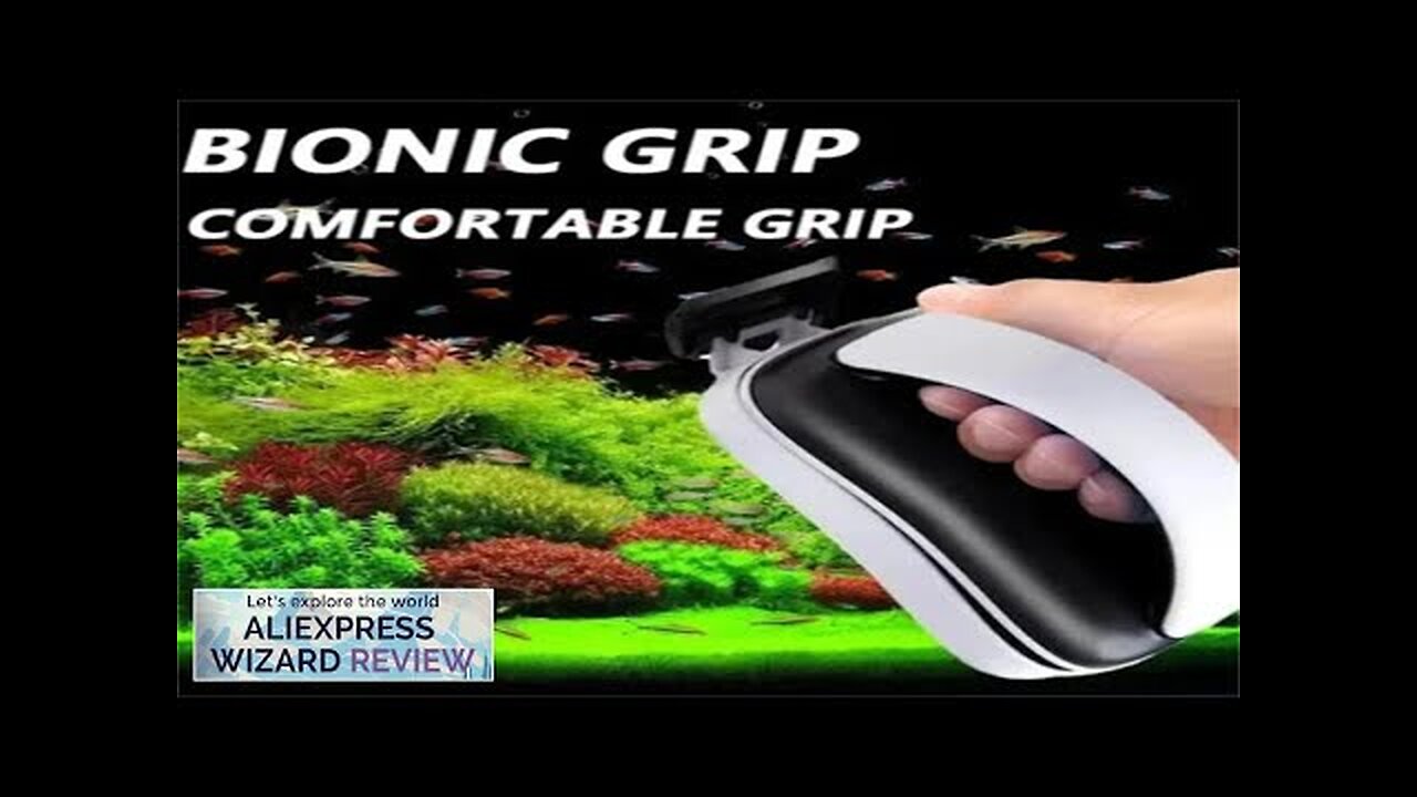 Aquarium Glass Fish Tank Algae Scraper Cleaner Strong Magnetic Floating Brush Review