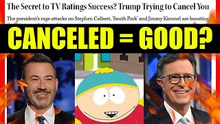 Getting 'Canceled by Trump' is GREAT for Ratings?! | Clownfish TV