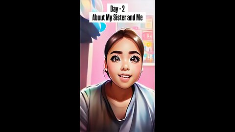 Day - 2 About my sister and me