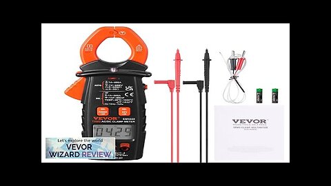 VEVOR Digital Clamp Meter T-RMS 6000 Counts 600A Clamp Multimeter Tester Measures Review