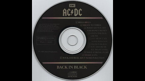 1980 - AC/DC - Back In Black [FULL ALBUM]