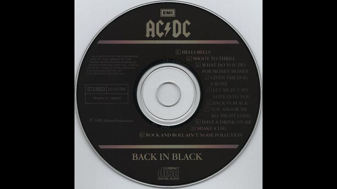 1980 - AC/DC - Back In Black [FULL ALBUM]