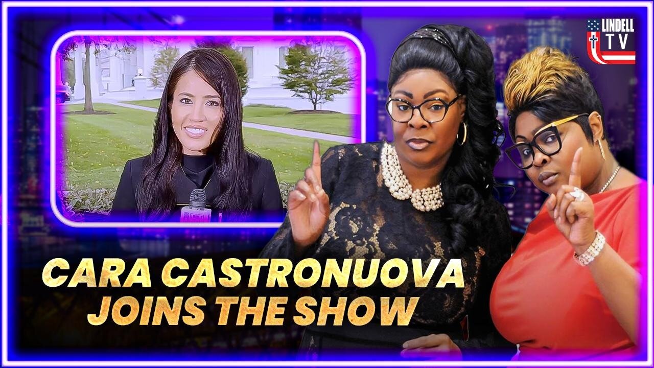 DIAMOND & SILK: LindellTV Cara Castronuova Joins the Show!