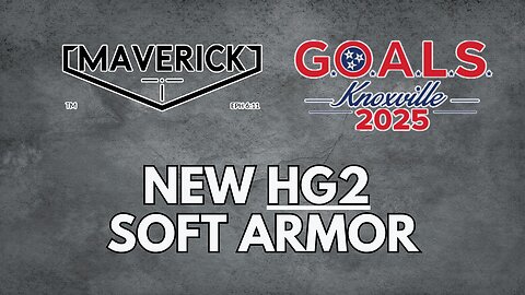 Maverick Tactical Concealed Armor Shirt & HG2 (Level IIIA) Soft Plates | Interview at GOA GOALS 2025