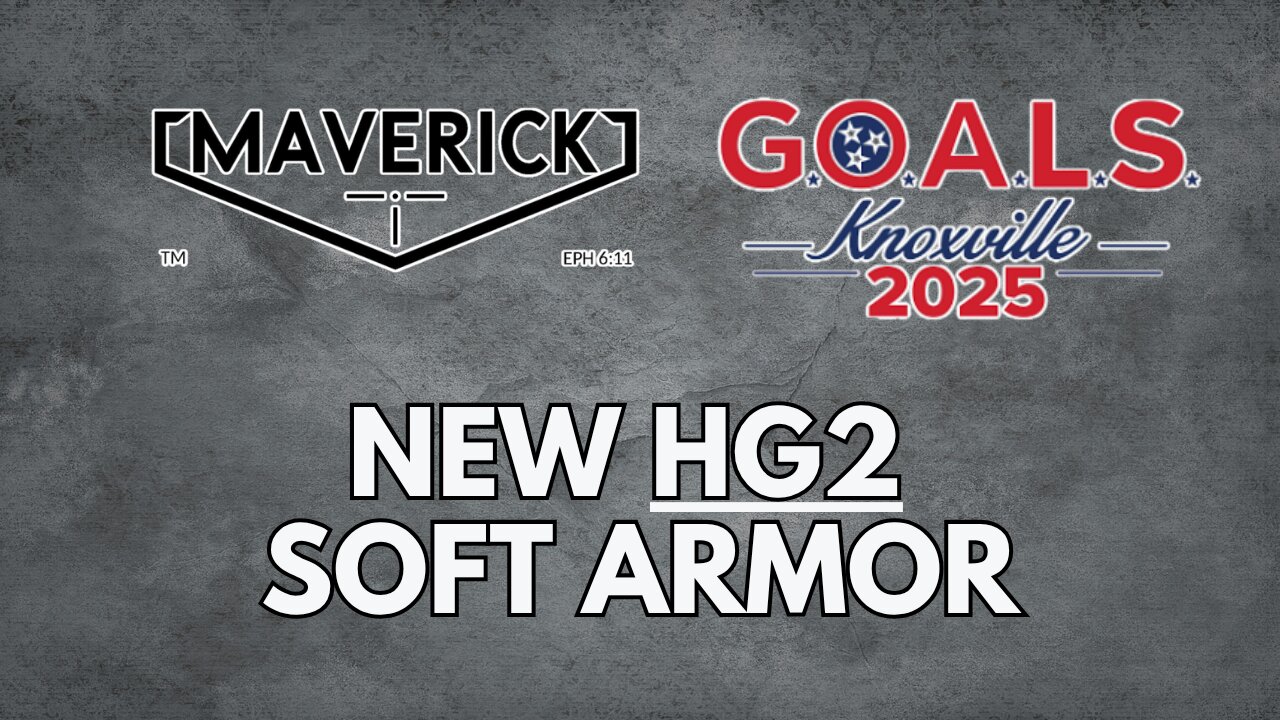 Maverick Tactical Concealed Armor Shirt & HG2 (Level IIIA) Soft Plates | Interview at GOA GOALS 2025