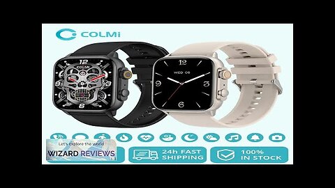 COLMI C81 2.0 Inch AMOLED Smartwatch Support AOD 100 Sports Modes IP68 Review