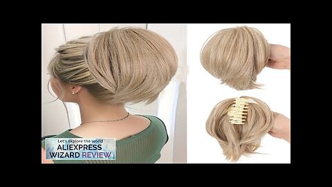 Synthetic Clip Straight Hair Circle Ponytail Wig For Women Ponytail Hair Accessories Review