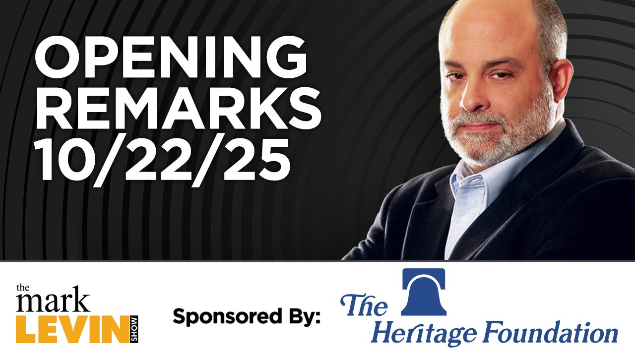 Mark's Opening Remarks - 10/22/25