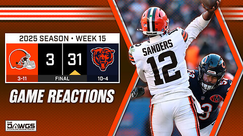 Browns x Bears: Game Reactions - This is What Rock-Bottom Looks Like