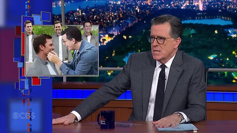 #thelateshow , @StephenCore135 , with his never