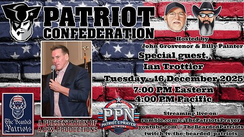 Patriot Confederation - Ian Trottier Interview (December 16, 2025)