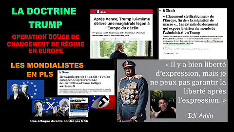 La guerre des U.S.A contre l'Europe de Bruxelles ... Radio Québec (Hs 720)