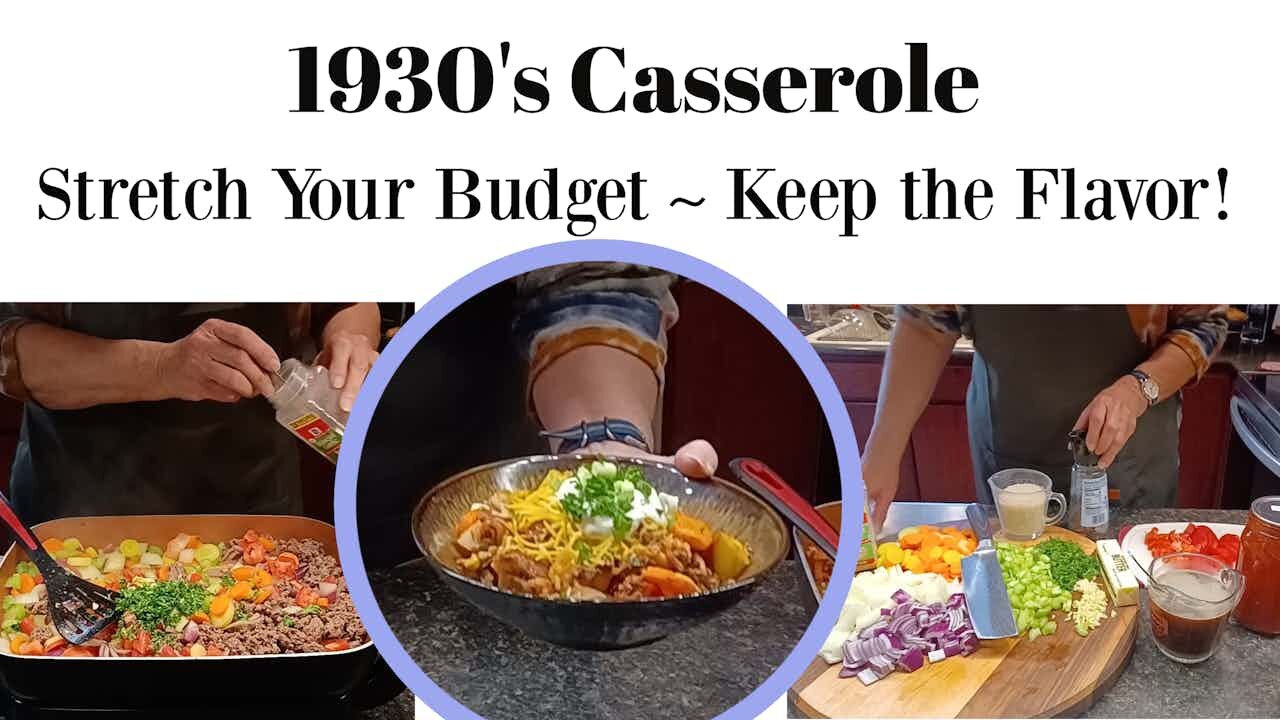 Depression Era Casserole - Budget Friendly & Delicious One Pan Meal