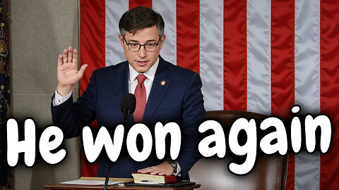 Mike Johnson won the speakership