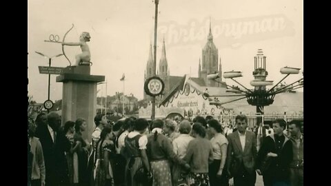 This is what Oktoberfest looked like in Munich in 1956. Historic moment brought into motion with AI.