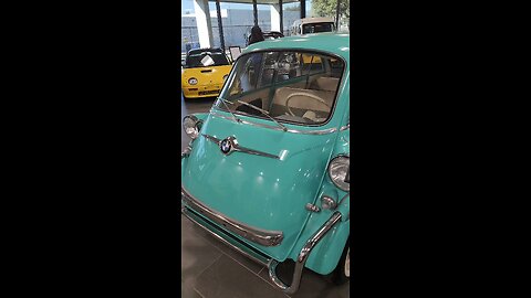 1958 BMW Isetta 600 "limousine" #justdriveit #genx #fyp #isetta600 #trending