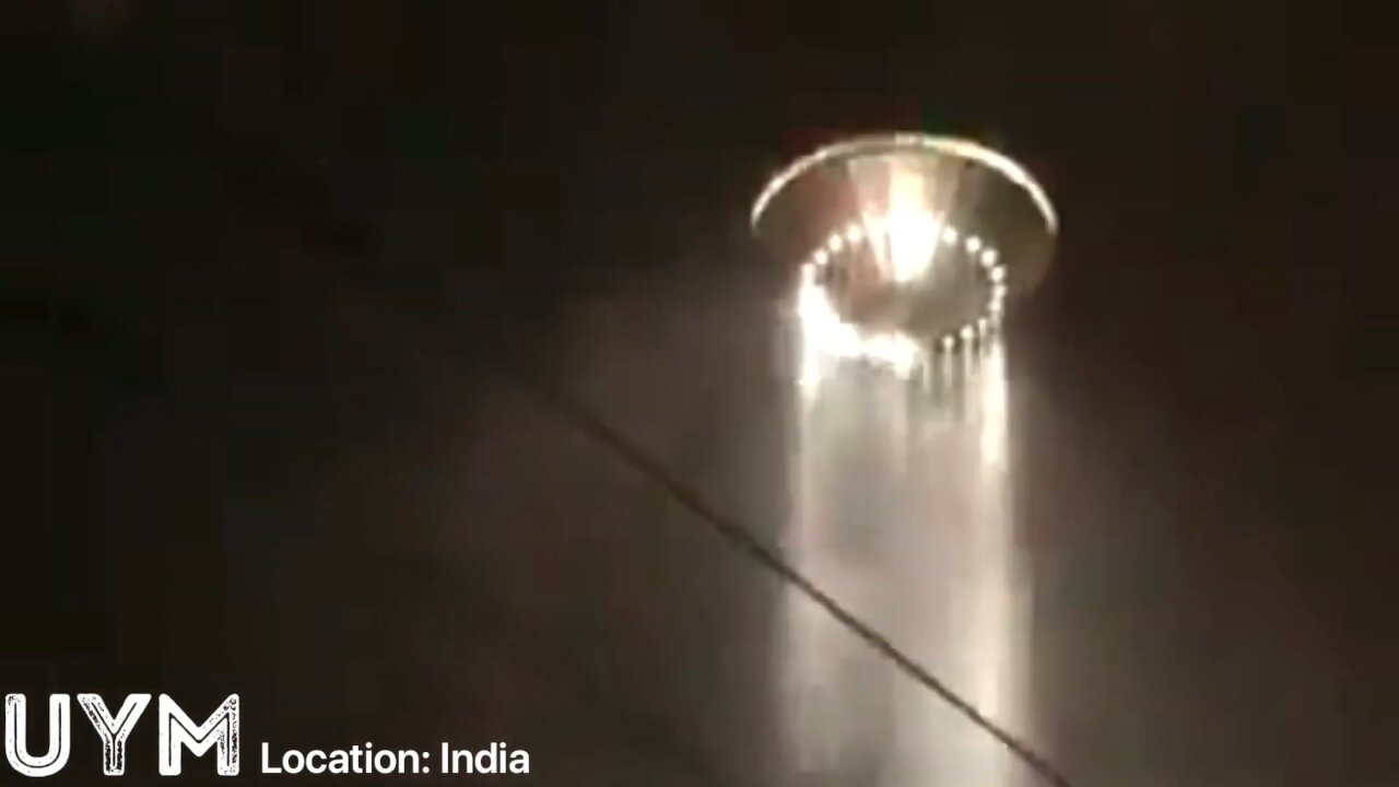 UFO Filmed over India