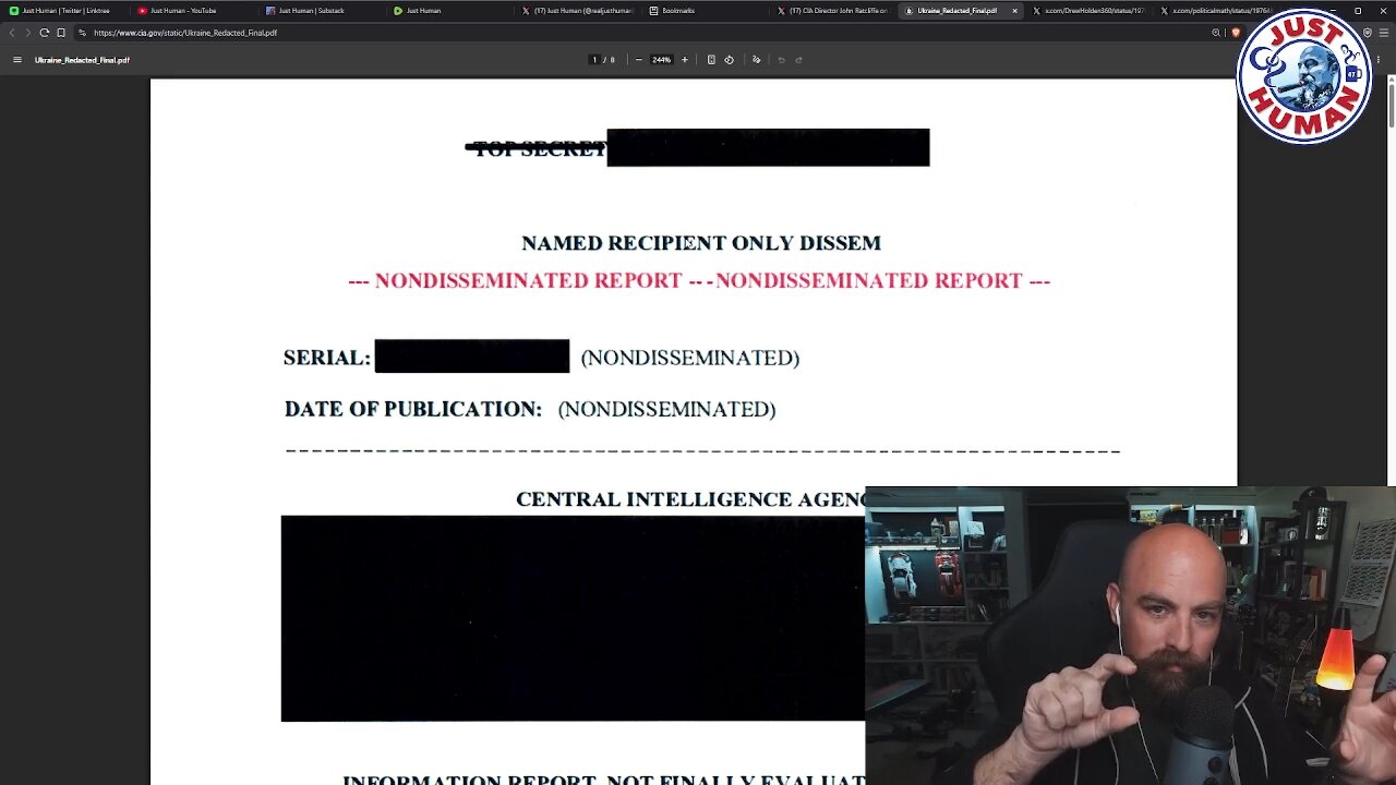 Just Human #344: CIA Intel on Biden's Ukraine Trip, Dominion Sold, New DOJ-IG, Jack Smith Tolling R's, and More.