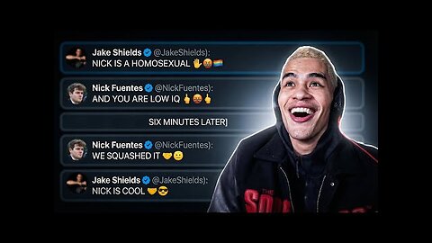 Nick Fuentes & Jake Shields Exchange Brutal Attacks before Quickly Making Amends