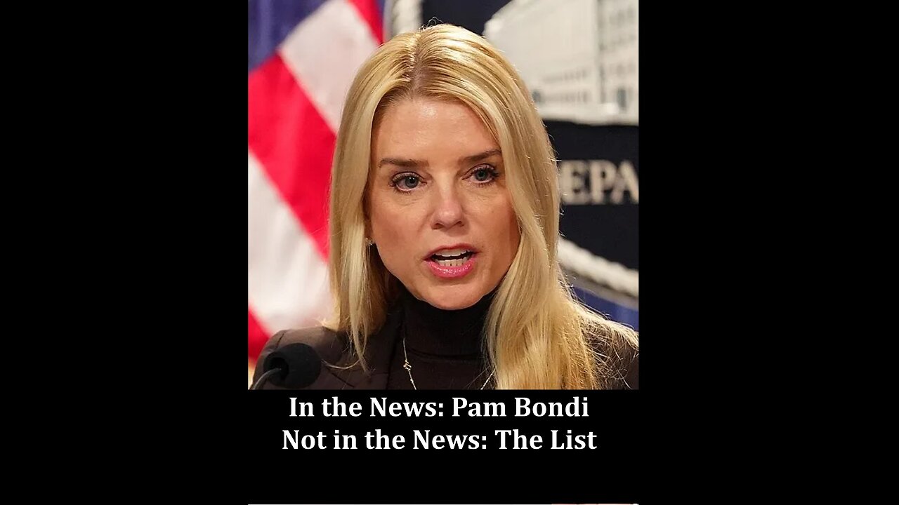 In the News: Pam Bondi