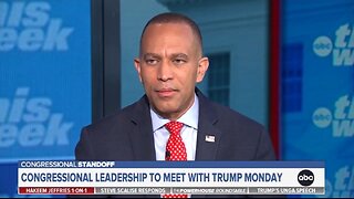 Reo Hakeem Jeffries Claims Executive Branch Is Out Of Control