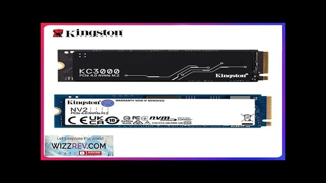 Kingston NV3 M2 SSD NVMe PCIe M.2 2280 500GB 1TB NV2 Internal Review