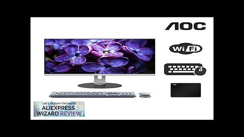 AOC All-in-one Computer 23.8-inch I5 12400+16G+512G Six Core Desktop Gaming Adjustment AIO Review