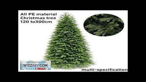 Artificial Christmas Tree All PE Material Encrypted Large Green Christmas Tree Pine Review